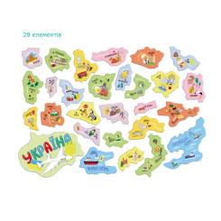 Обучающий набор DoDo Магнітна мапа України Фото 3