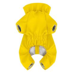 Дождевик для животных WAUDOG Clothes водонепроницаемый M47 желтый Фото 1