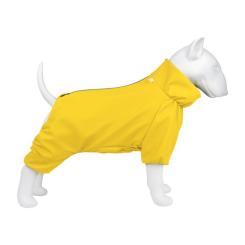 Дождевик для животных WAUDOG Clothes водонепроницаемый M47 желтый Фото 2