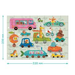 Пазл DoDo на 48 элементов Догоняй! На дороге Фото 4