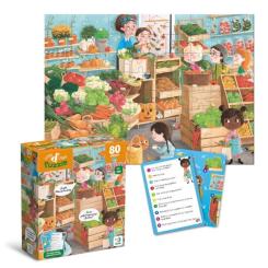 Пазл DoDo Ищи и находи Дары осени, 80 элементов Фото 1