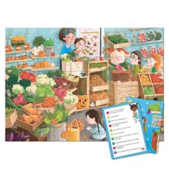 Пазл DoDo Ищи и находи Дары осени, 80 элементов Фото 2