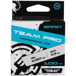 Леска Brain Team Pro 100m 0.097mm 0.9kg Фото 1