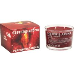 Ароматическая свеча Sister's Aroma Drunk Cherry 150 г Фото