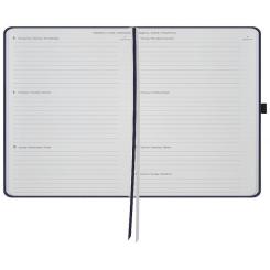 Еженедельник Axent датированный 2026 Grand Lines 195х255, синий Фото 4