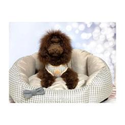 Шлей для собак Chloe's Home Berlin экрю S Фото 2