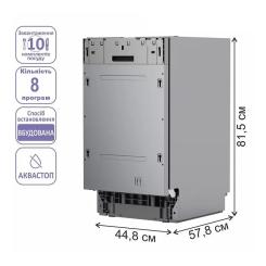 Посудомоечная машина PRIME Technics PDW 45108 RBI Фото 5