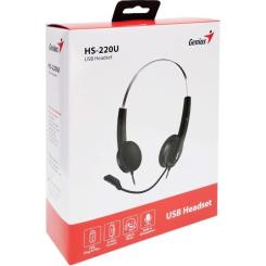 Наушники Genius HS-220U Black Фото 4