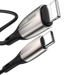 Дата кабель Baseus USB-C to Lightning 1.0m 18W black Фото 2