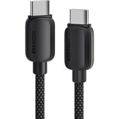 Дата кабель Essager USB-C to USB-C 1.0m 100W black Фото