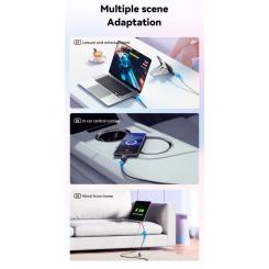 Дата кабель Essager USB-C to USB-C 1.0m 100W black Фото 7