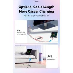 Дата кабель Essager USB-C to USB-C 1.0m 100W black Фото 8