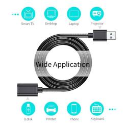 Дата кабель Essager USB 3.0 AM/AF 1.5m Фото 4