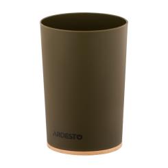 Стакан для ванной комнаты Ardesto Minimalism Темно-зеленый Фото