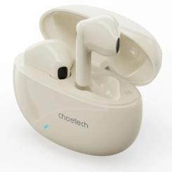 Наушники Choetech TWS Oval Beige Фото