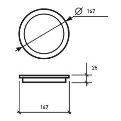 Светильник Eurolamp Downlight NEW 18W 1600Lm 4000K Фото 2