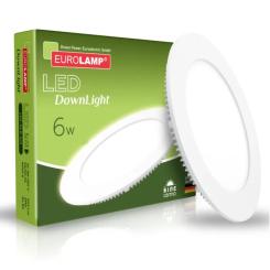 Светильник Eurolamp Downlight 6W 4000K Фото 1
