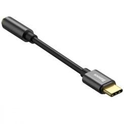 Переходник Baseus USB-C M to 3.5mm F 0.1m black Фото 2