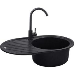 Мойка кухонная Kroner KompositGRB-7750 Фото 2