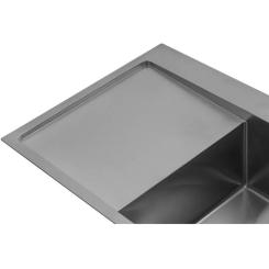 Мойка кухонная Kroner Geburstet-7849RHM Фото 5