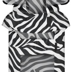 Дождевик для животных WAUDOG Clothes з капюшоном "Зебра" M Фото 2