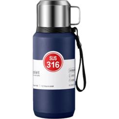 Термос Merlion Term 0,6 л, синій Фото