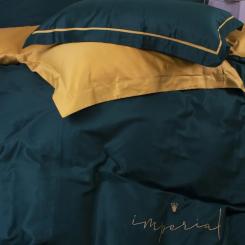 Постельное белье MirSon Сатин Imperial Satin Messina 175х210 двоспальний Фото 3