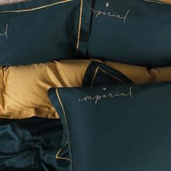 Постельное белье MirSon Сатин Imperial Satin Messina 175х210 двоспальний Фото 5