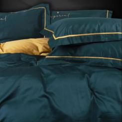 Постельное белье MirSon Сатин Imperial Satin Messina 175х210 двоспальний Фото 6
