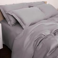 Постельное белье MirSon Tencel №06 Gray 2x143x210 Семейный Фото 6