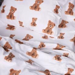 Постельное белье MirSon 017 Teddy Фланель 175х210 двуспальный Фото 3
