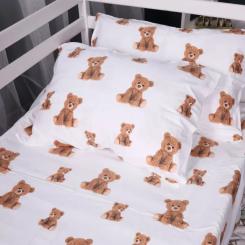 Постельное белье MirSon 017 Teddy Фланель 175х210 двуспальный Фото 4