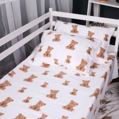 Постельное белье MirSon 017 Teddy Фланель 175х210 двуспальный Фото 5