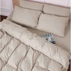Постельное белье MirSon 004 Cappuchino Фланель 143х210 Полуторный Фото 2