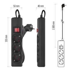 Сетевой удлинитель EMOS P54214 Фото 11