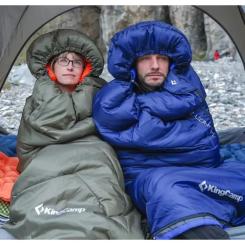 Спальный мешок KingCamp Huron 250 Navy Фото 2