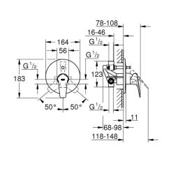 Смеситель Grohe Start Flow Фото 1