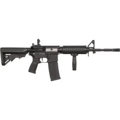 Винтовка страйкбольная Evolution Recon SOPMOD 14.5" Carbontech AEG Black Фото 2