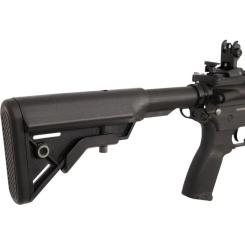 Винтовка страйкбольная Evolution Recon SOPMOD 14.5" Carbontech AEG Black Фото 3