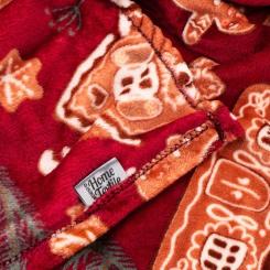 Плед Ardesto Christmas Flannel 160х200см, 100% поліестер, імбир Фото 2