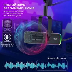 Микрофон Fifine AM8T USB Black Фото 4