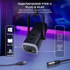Микрофон Fifine AM8T USB Black Фото 8