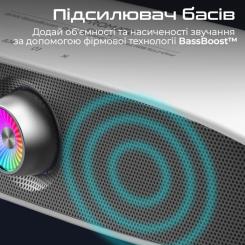 Акустическая система Promate Delta-X 20W White Фото 7