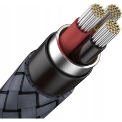 Кабель мультимедийный Essager 3.5mm F to 3.5mm M 1.0m Фото 4