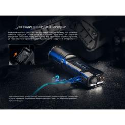 Фонарь Fenix TK35R з УФ світлом Фото 11