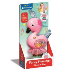 Погремушка Clementoni на присоске Fancy Flamingo Фото 1