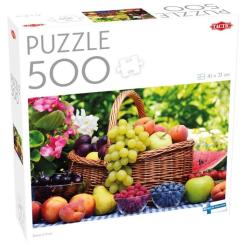 Пазл Tactic Корзина с фруктами, 500 элементов Фото