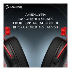 Наушники GamePro Asgard Skald Origin Black/Red Фото 9