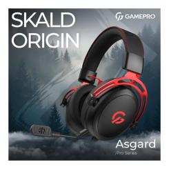 Наушники GamePro Asgard Skald Origin Black/Red Фото 5