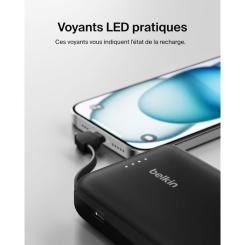 Батарея универсальная Belkin 10000mAh, 20W, USB-C, Black Фото 9
